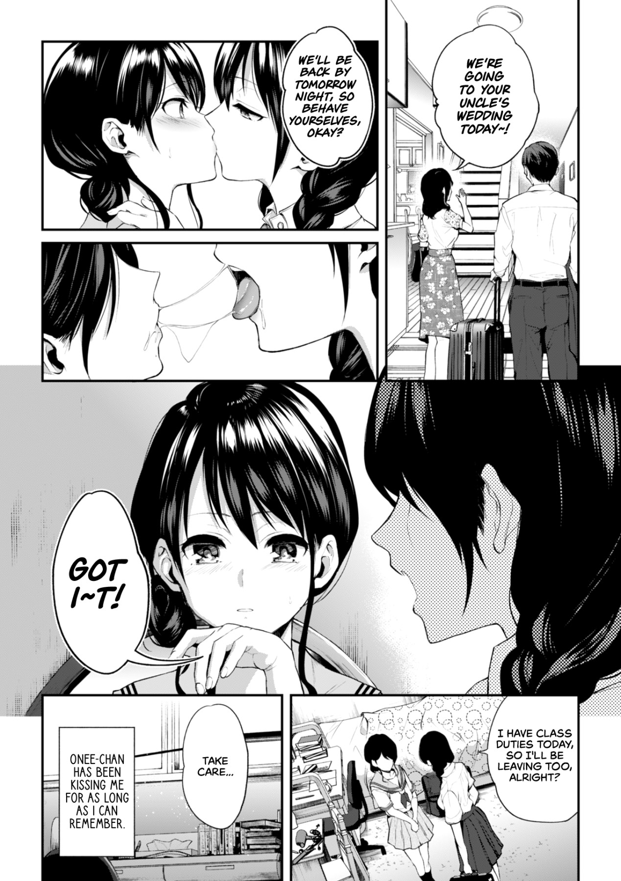 Hentai Manga Comic-Scary Kiss of My Sister-Read-4